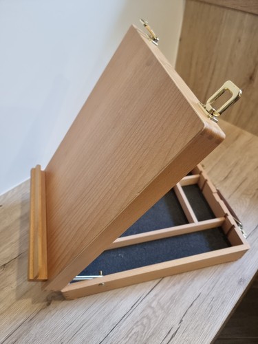 Portable wooden table - portable, top