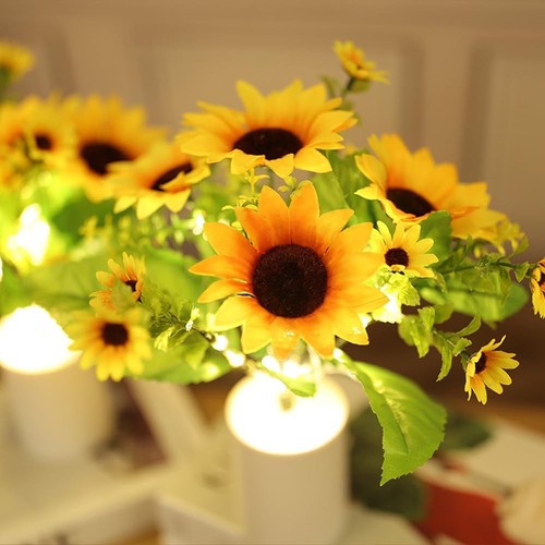 Sunflower bouquet night light - sunflower,