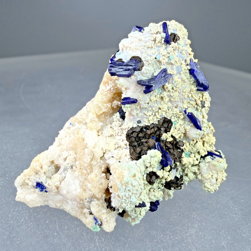 Azurite quartz sierra - quartz:,