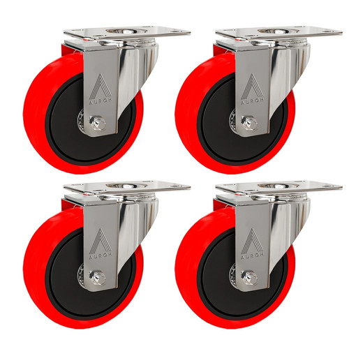 100mm fixed castor - fixed, wheels