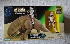 Star Wars POTF2. Dewback & Sandtrooper. Special Edition. MISB.