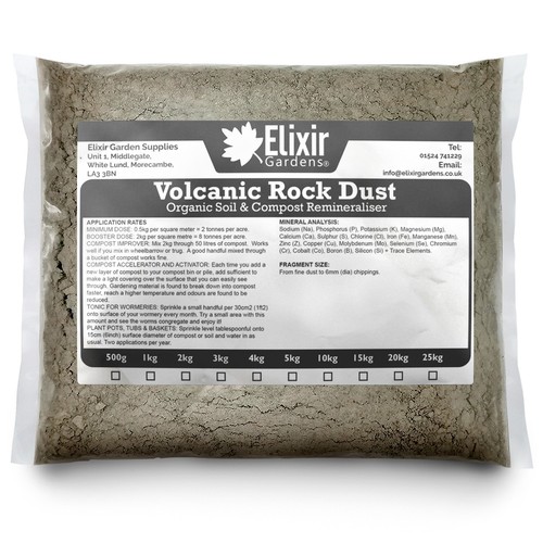 Volcanic rock dust organic - dust,