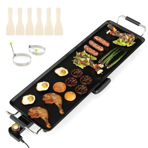 Electric teppanyaki table - table, top