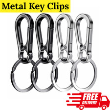 4 Pcs Metal Carabiner Clip