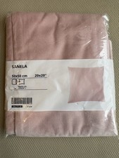Ikea Sanela Pale Pink Velour