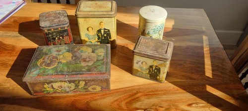 Tins collection vintage - of,