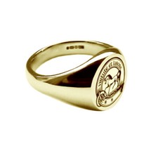 9ct Yellow Gold Laser Engraved