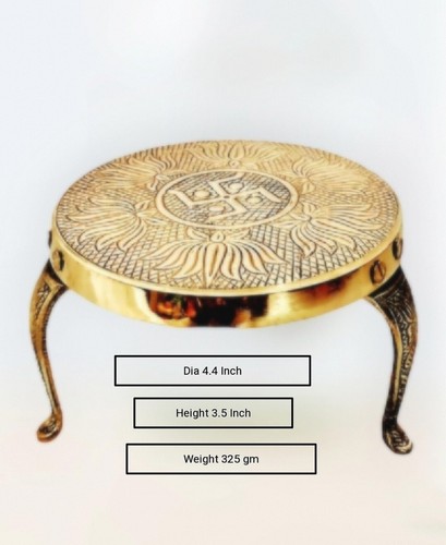 Puja antique chowki stand - puja,