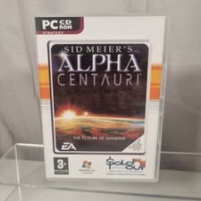 SID MEIER'S ALPHA CENTAURI COMPLETE inc ALIEN CROSSFIRE - PC GAME