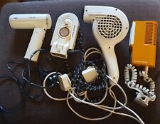 3x Vintage Hairdryers + 1x
