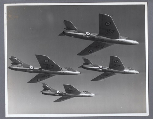 Hawker hunter formation - f4,