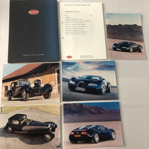 Bugatti veyron press kit - bugatti,