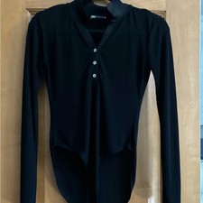 Zara Black Asymmetrical Long