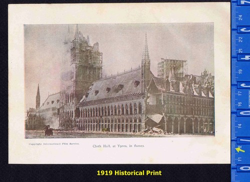 Cloth hall ypres belgium - at,