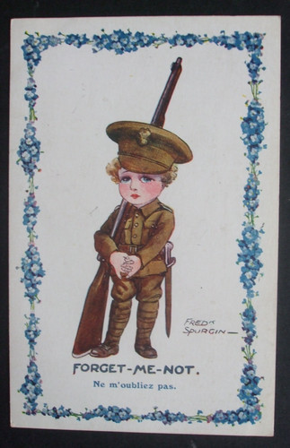 Ww1 fred spurgin comic - ww1, british