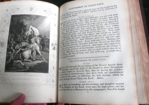 Bible 1840 common prayer - bible,