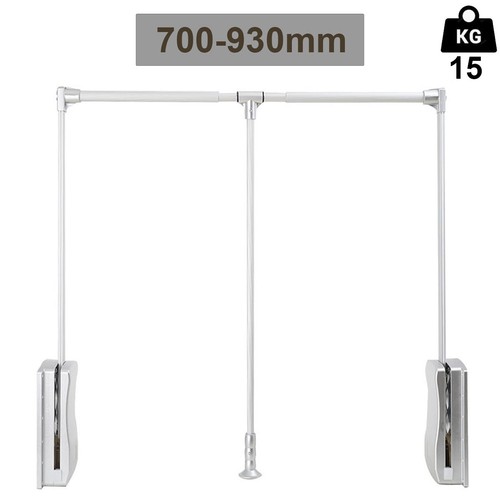 Pull down wardrobe lift 15kg - down,