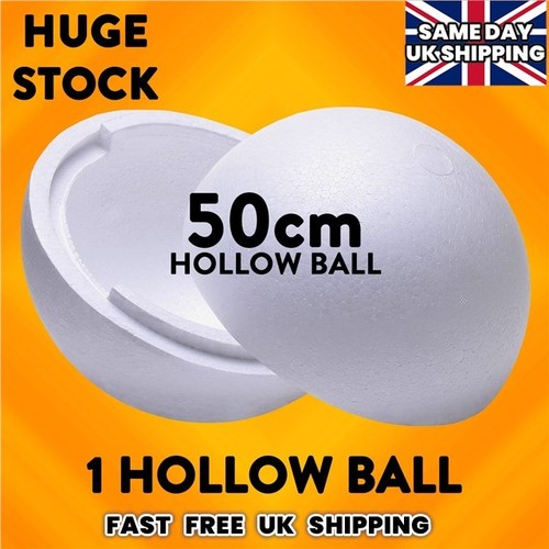 Polystyrene ball hollow - polystyrene, in