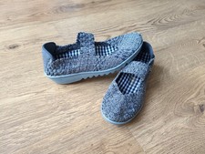 Grey and Navy Adesso Shoes