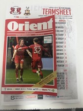 Leyton orient bradford - leyton, city