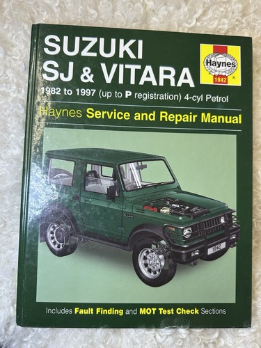 Haynes manual suzuki - suzuki, sj410