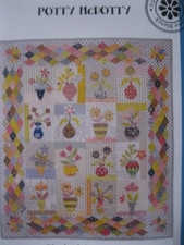 Patchwork Quilt Kit to make 'Potty McDotty' designed by Irene Blanck