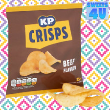 KP Beef Flavour Potato Crisps 25g x 48 Packs