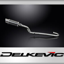 Yamaha XT500 TT500 1977-1981 Delkevic Full Exhaust 200mm Round Carbon Silencer