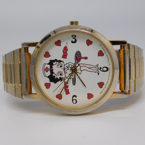 Betty boop bat v395 gold - boop, tone