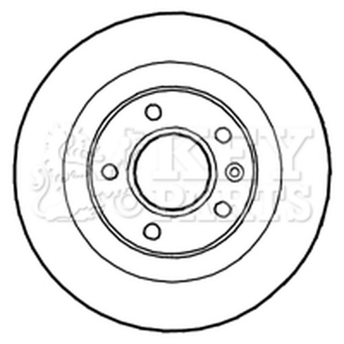 Brake discs solid for opel - solid,