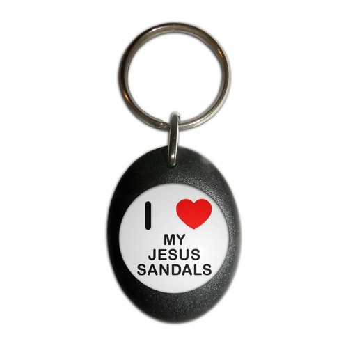 Jesus sandals love heart - sandals,