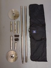X Pole Chrome Sport Static 40mm Complete kit inc. crash mats used in VGC