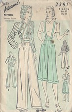 1940s WW2 Vintage Sewing