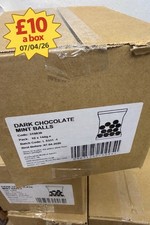 Dark Chocolate Mint Balls 10 X