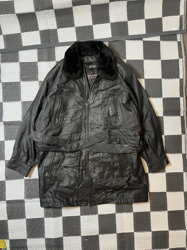 Wilsons leather black genuine - black,