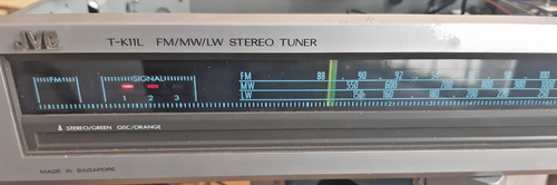 Jvc k11l brushed steel hifi - jvc,