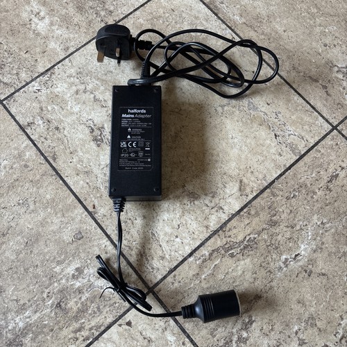 Halfords mains adapter for - mains,