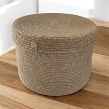 Handmade Jute Storage Basket