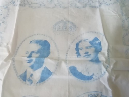 1937 coronation handerchief - 1937,