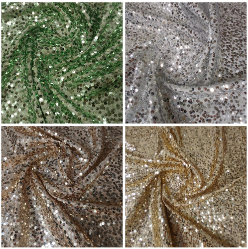 Wide rain drop sequin - drop,