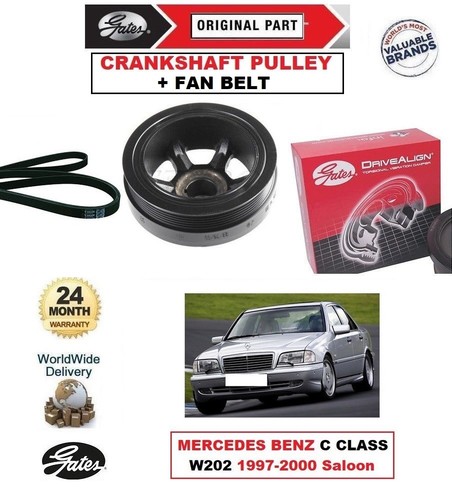 New tvd crankshaft pulley - new, +