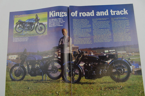 Manx norton vincent black - manx, /