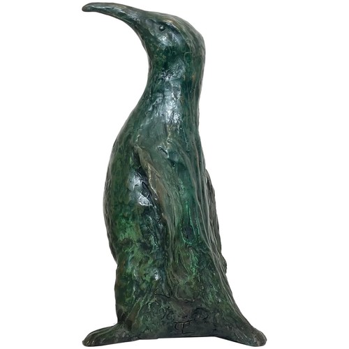 Patinated bronze model of - model,