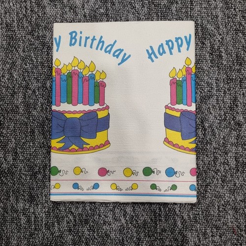 Vintage 1980s birthday table - 1980s,