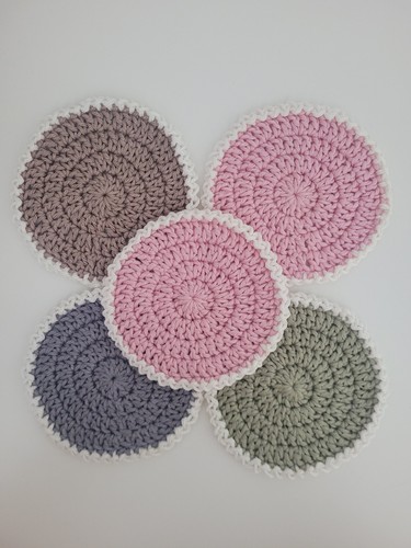 Set handmade crochet - set, of