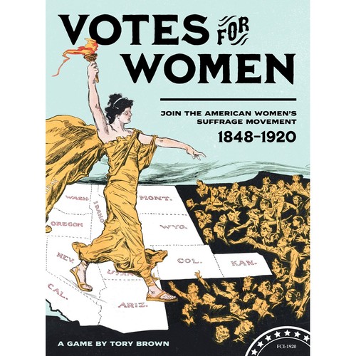 Votes for women board game - women,