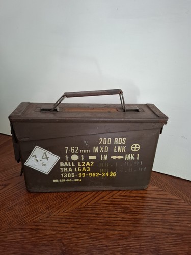 Vintage military ammo box - vintage,