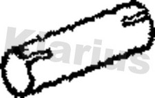 Exhaust Pipe fits FORD FOCUS Mk1 1.6 Centre 98 to 04 Klarius 6158964 Quality New
