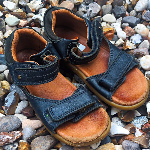 Bobux kids black - bobux, leather