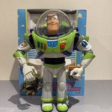 Original 90's Buzz Lightyear Ultimate Talking Vintage Action Figure Boxed 1995